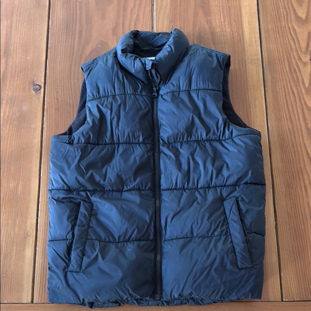 Old Navy Kids' Dark Blue Puffer Vest
